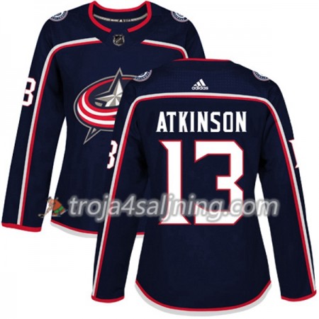Columbus Blue Jackets tröja Cam Atkinson 13 Adidas 2017-2018 Marinblå Authentic - Dame NHL Tröjor Columbus Blue Jackets tröja Cam Atkinson 13 Adidas 2017-2018 Marinblå Authentic - Dame NHL Tröjor